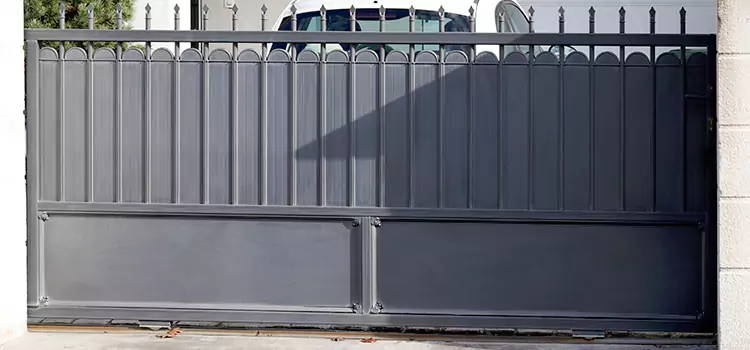 Metal Driveway Gate Installation Weatherford